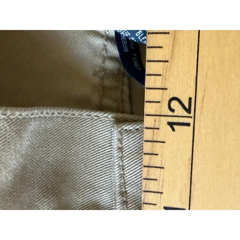 Polo Ralph Lauren Mens Khaki Chino Pants 40x32 Cotton Twill Straight Leg Tan